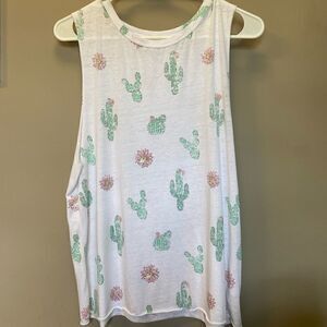 Women’s I.O.C. By Icons Large Cactus Muscle Tank